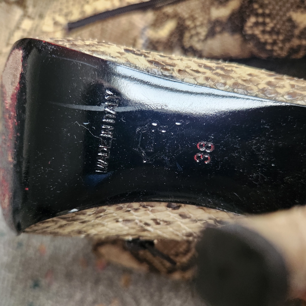 Tan and Brown Pattern Boot - Picture 3 of 5